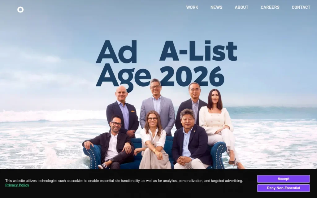 Innocean USA homepage screenshot — Automotive advertising (OEM)