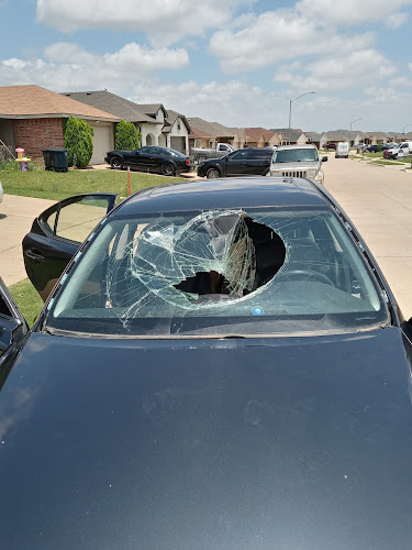 Abstract Auto Glass
