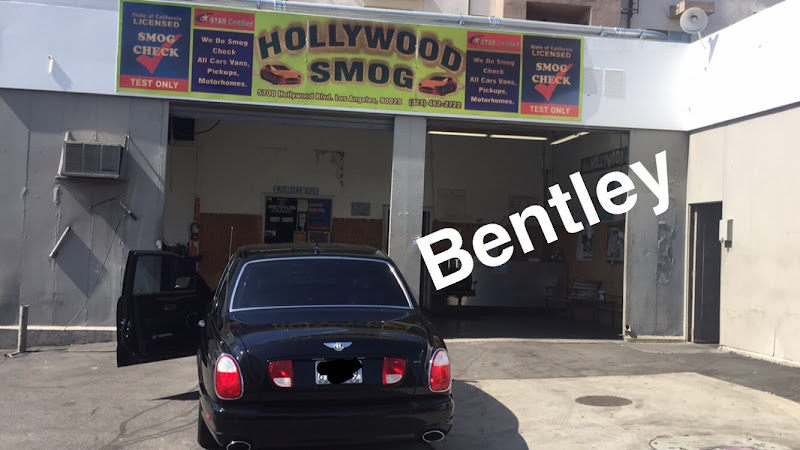 HOLLYWOOD SMOG CHECK star station.