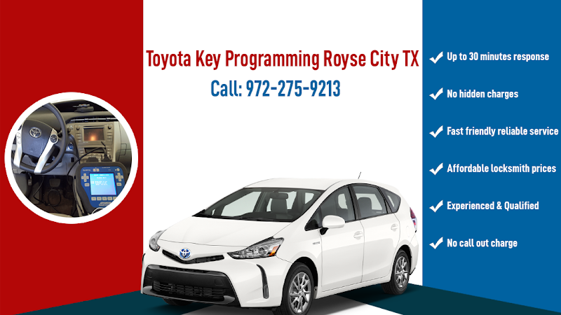 Toyota Key Programming Royse City TX