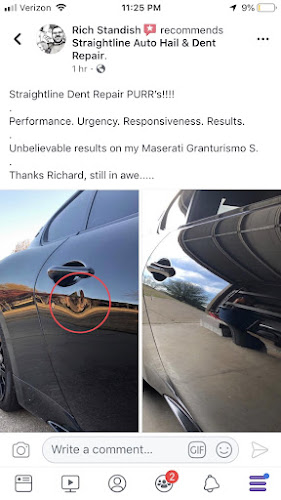 Straightline Dent Repair & Auto Spa