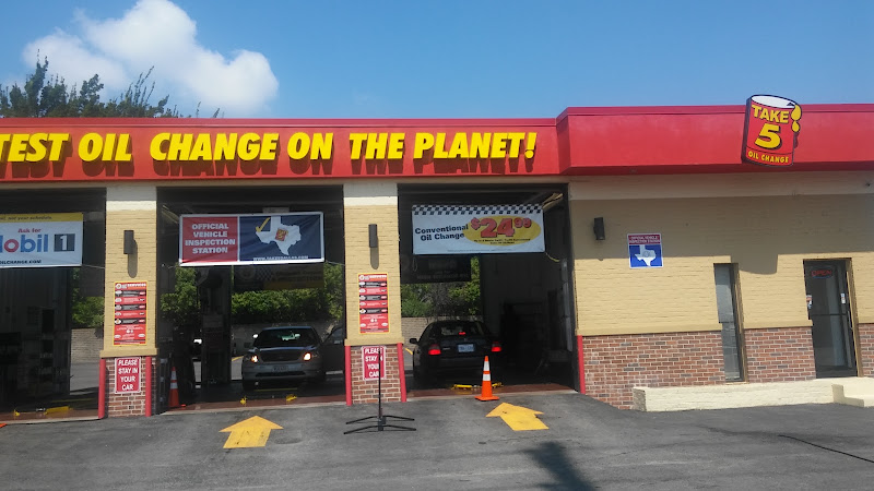Take 5 Oil Change