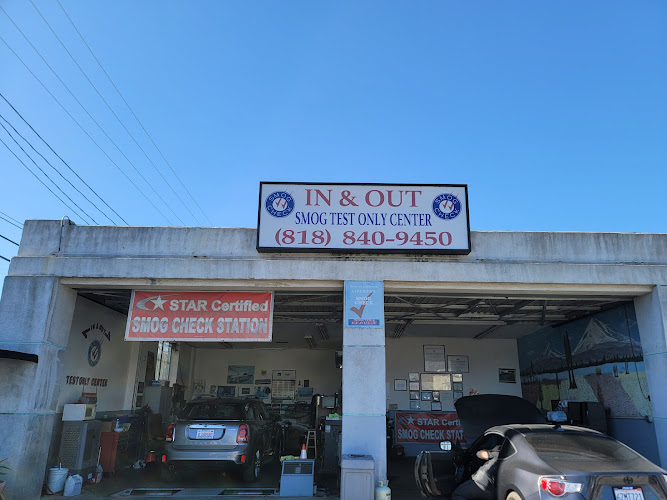 In & Out Smog Test Only Center